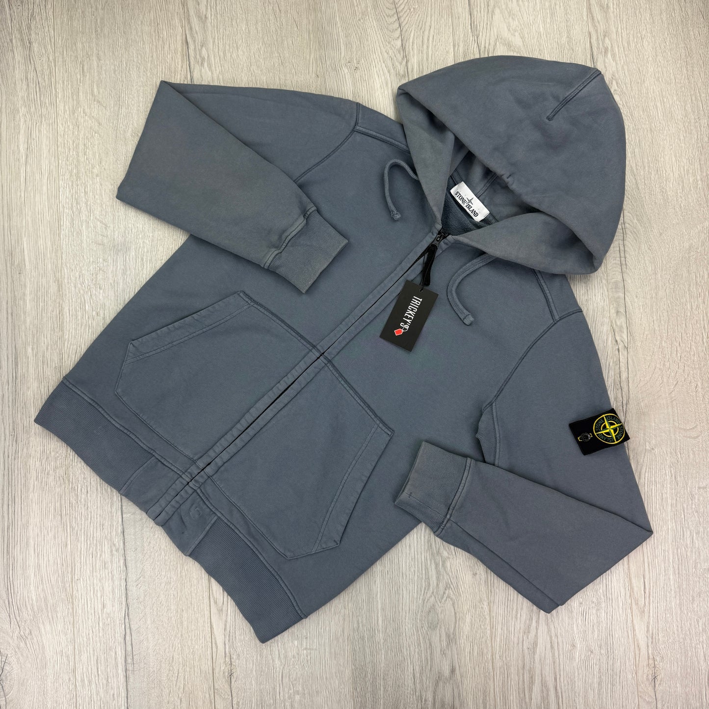 Stone Island Men’s Zip-up Hoodie - Medium