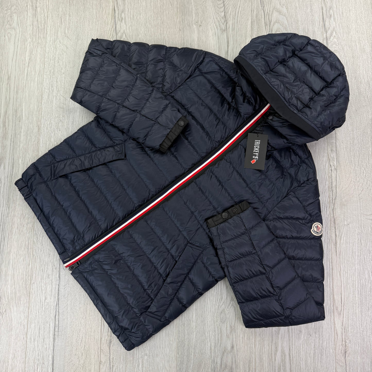 Moncler Morvan Men’s Navy Padded Down Jacket - Size 4