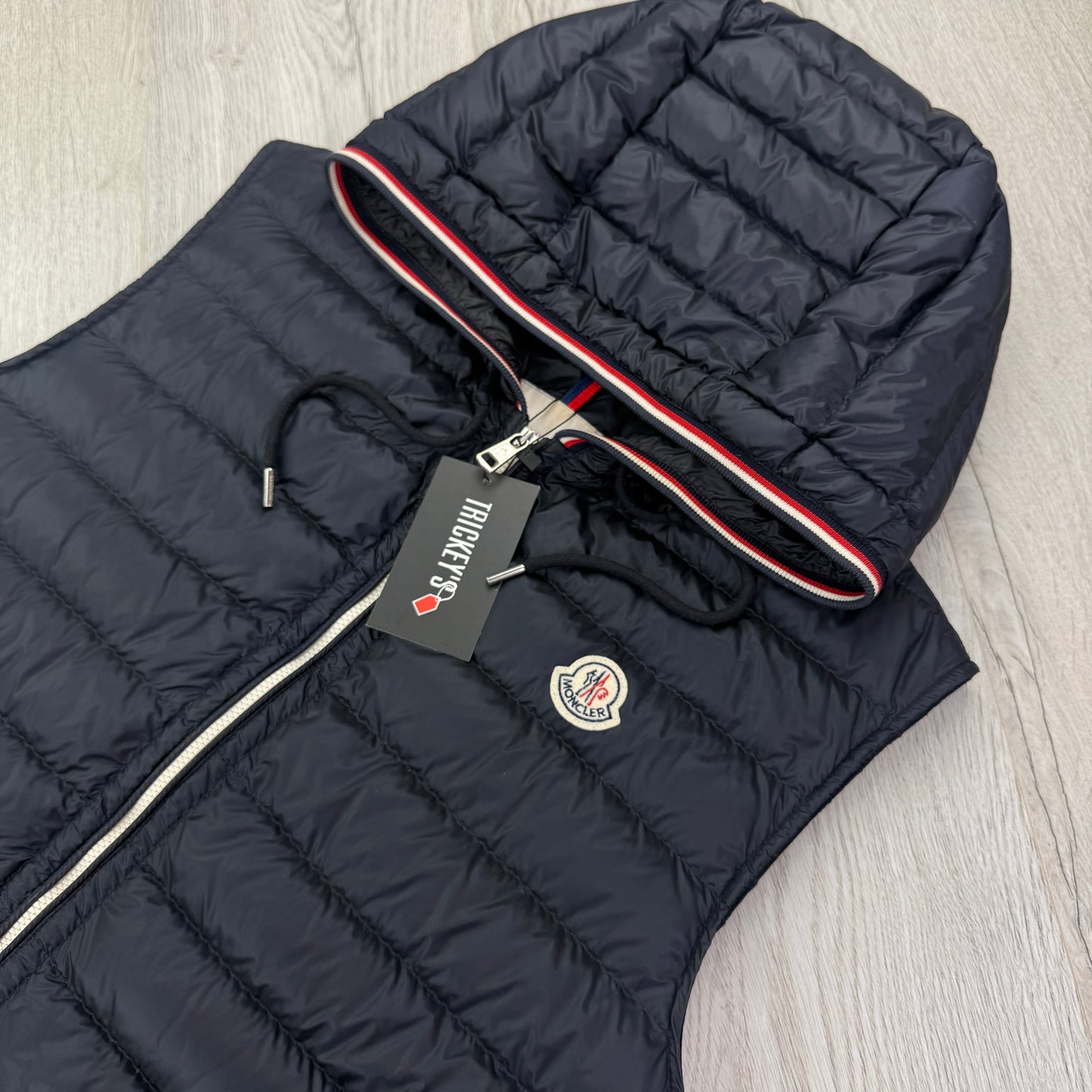 Moncler Men’s Cyriaque Navy Zip-up Gilet - Size 4