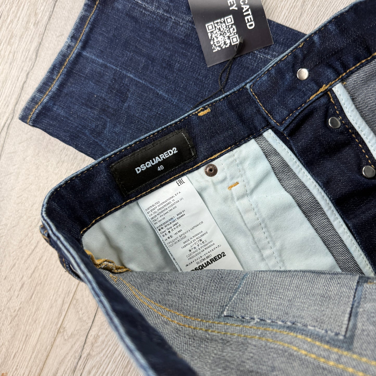 Dsquared2 Men’s Distressed Cool Guy Jeans - 46 (Uk 30)