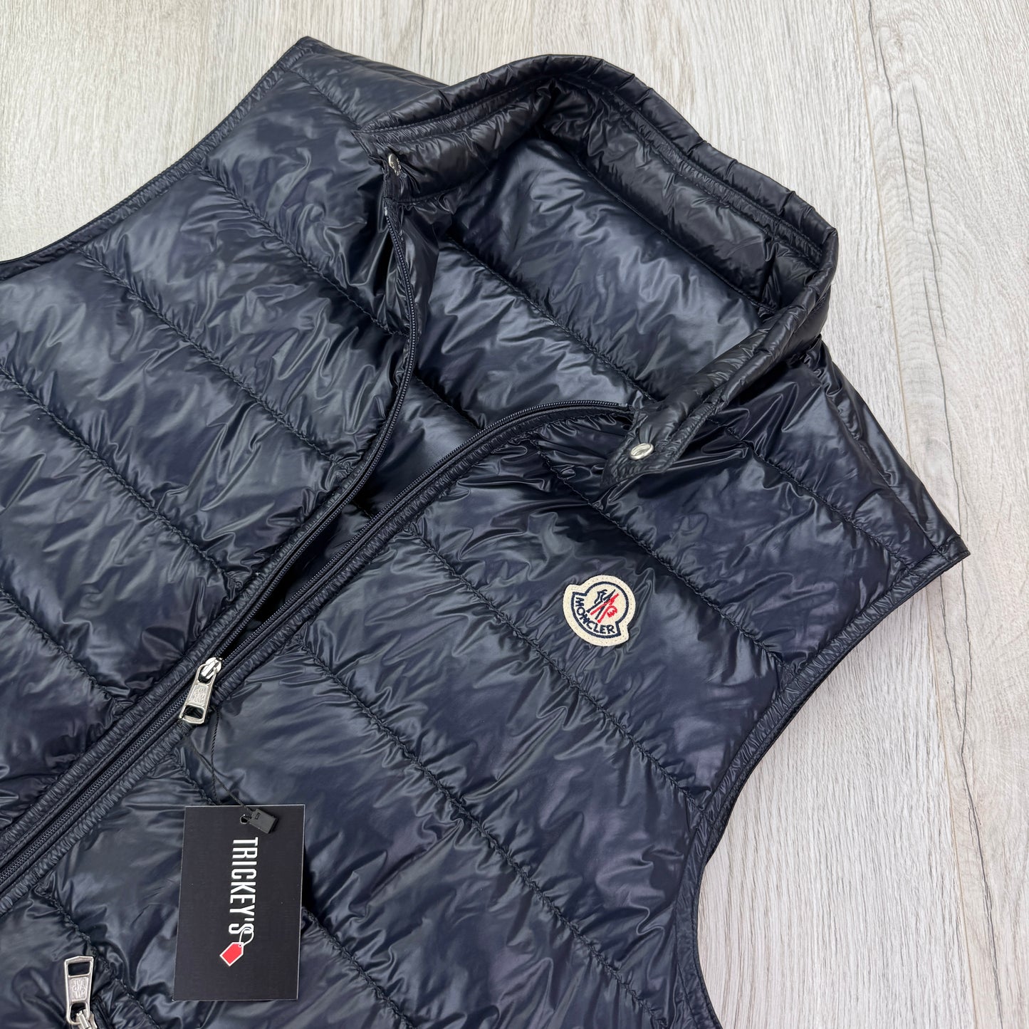 Moncler Men’s Navy GUI Down Gilet