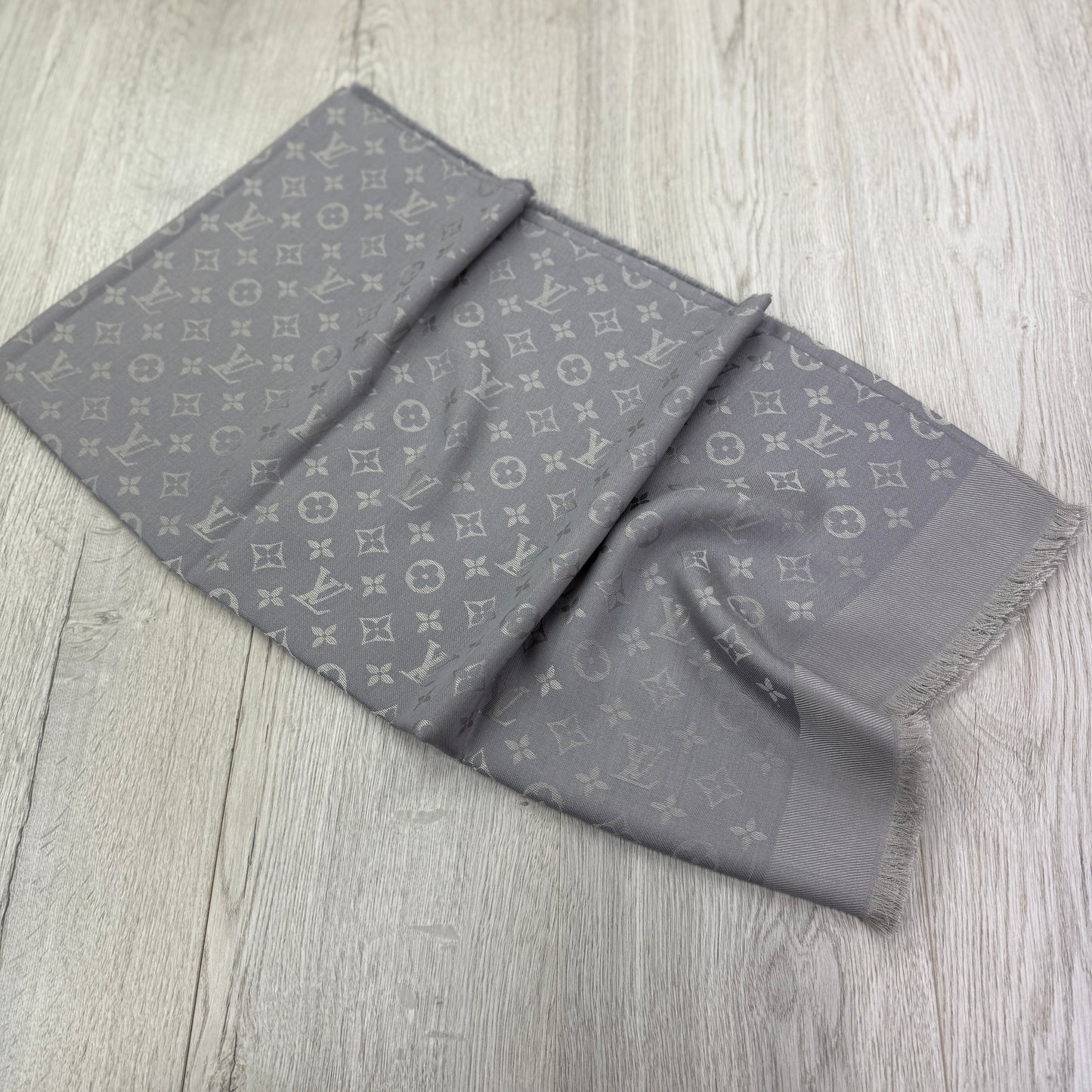 Louis Vuitton Shawls Monogram Shine Style Scarf