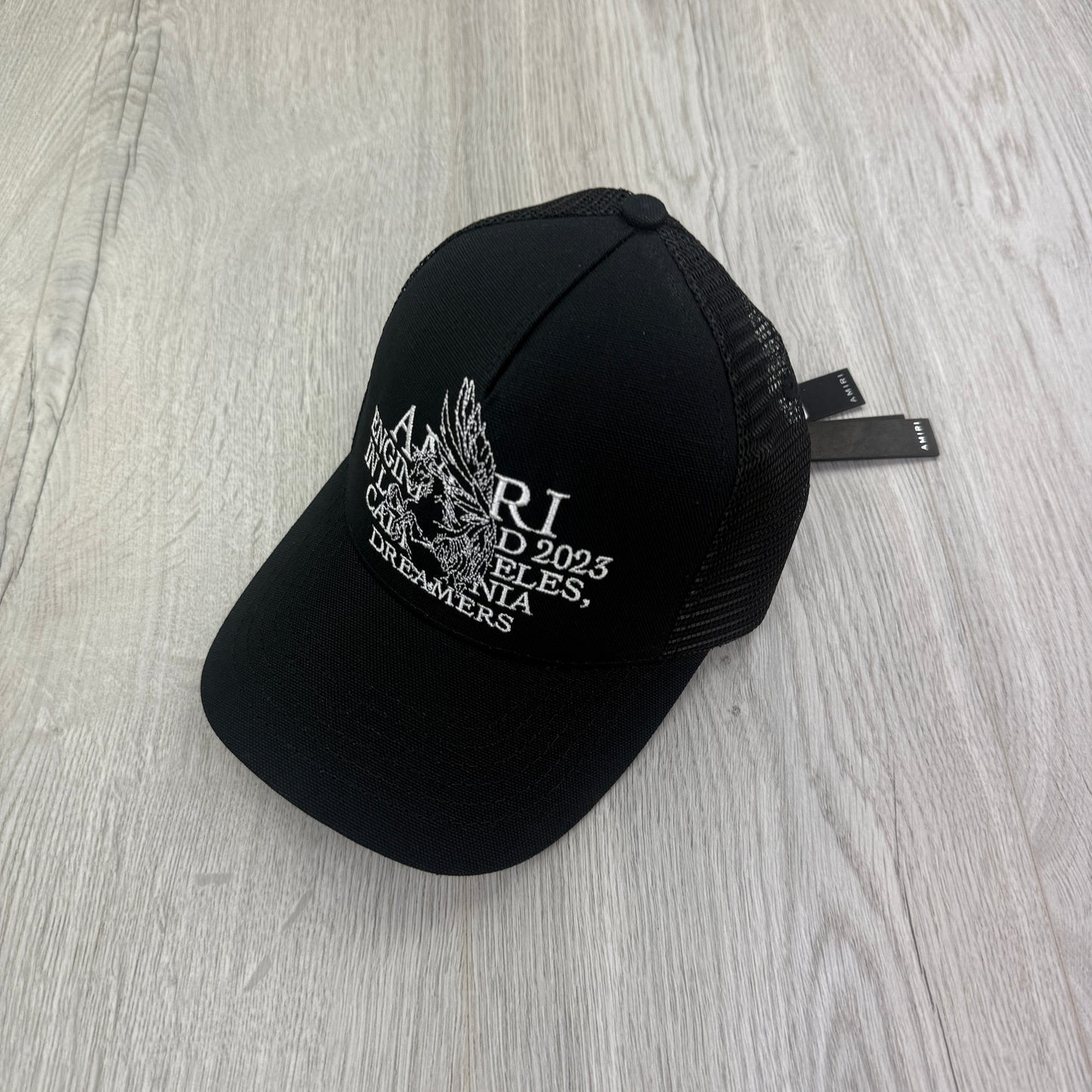 Amiri Men’s Pegasus Black Baseball Cap