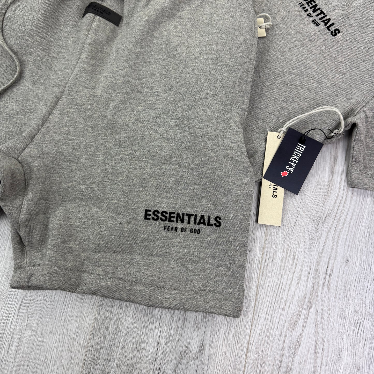 Essentials Men’s Dark Oat T shirt and Short Set