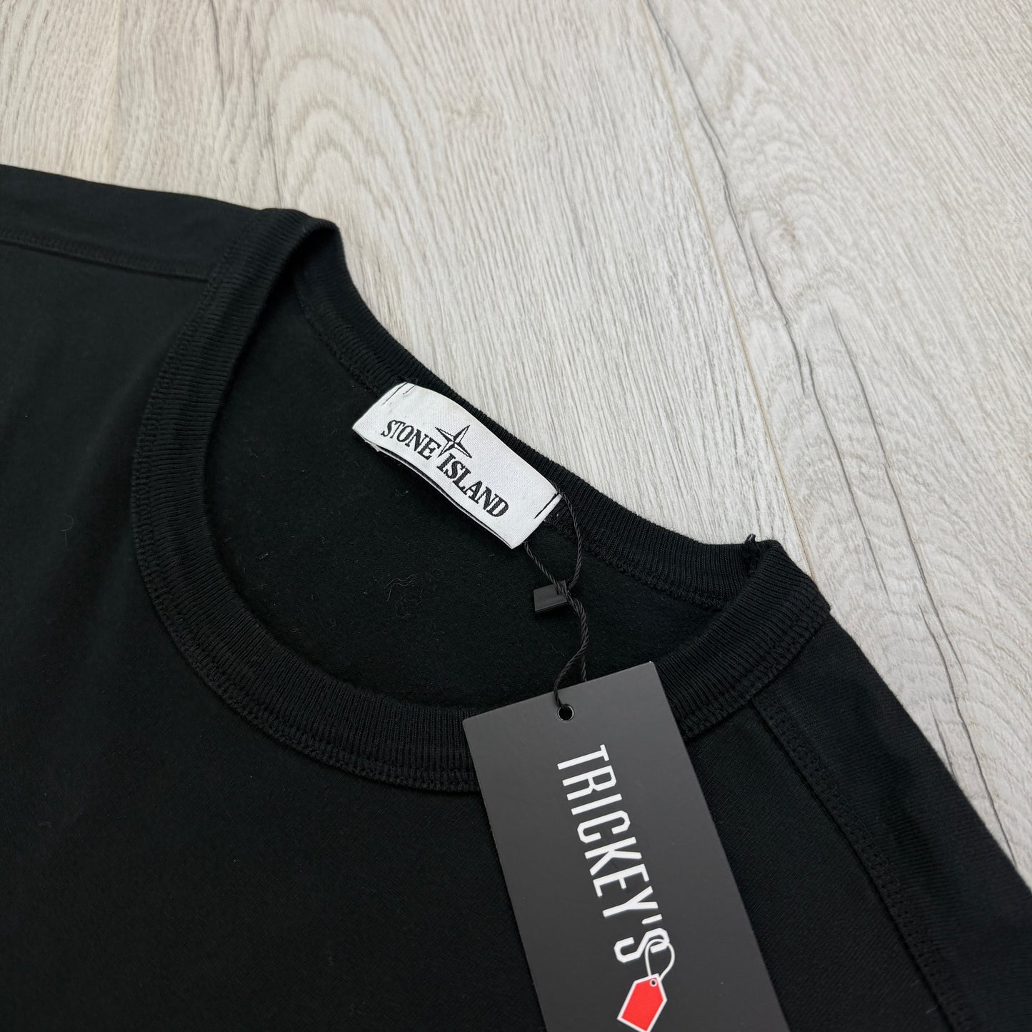 Stone Island Men’s Black Longsleeve T-shirt - XL