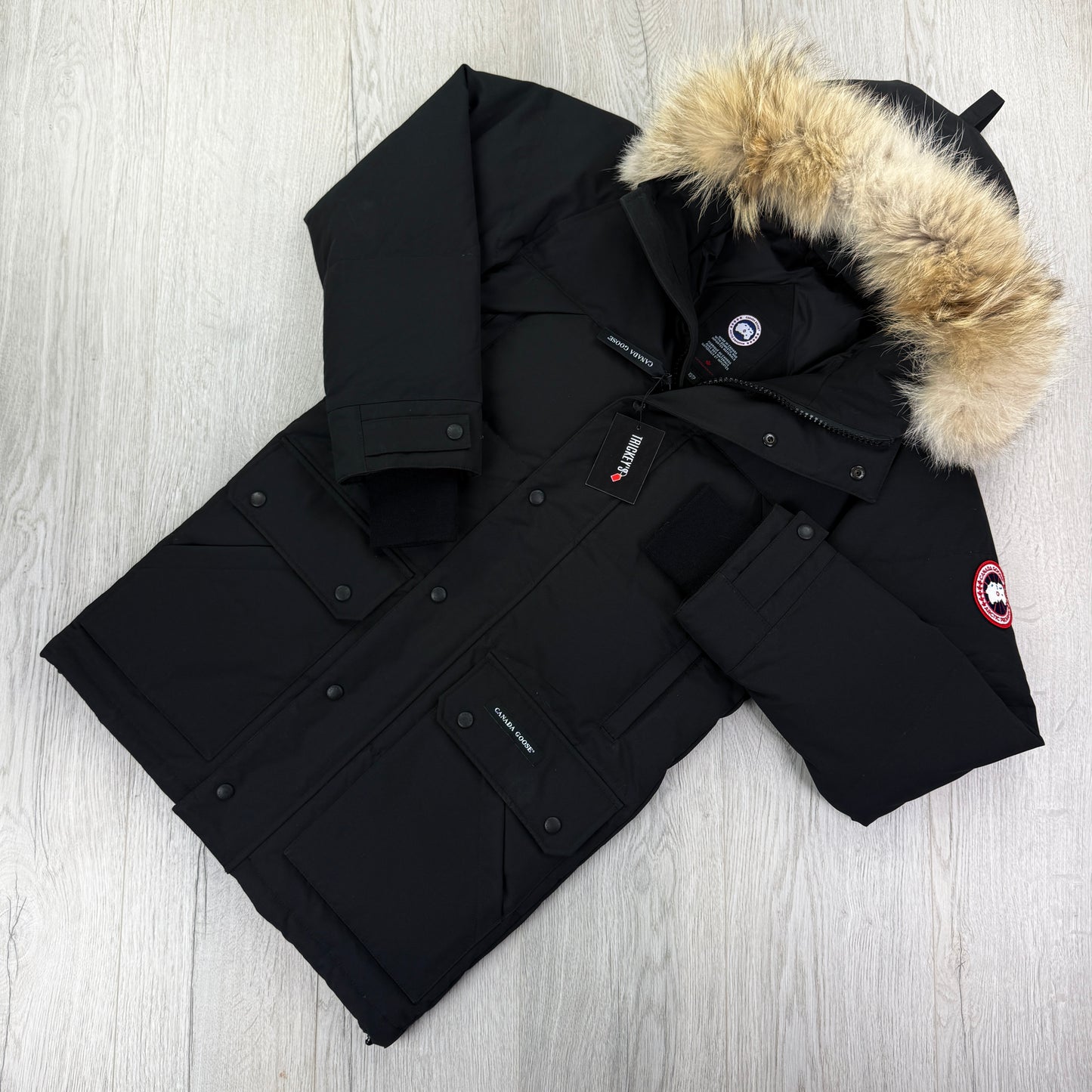 Canada Goose Men’s Black Emory Parker Jacket - XS