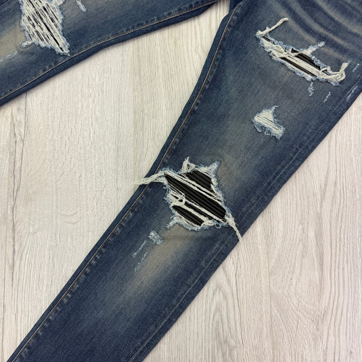 Amiri Men’s MX1 Distressed Jeans - Uk 31