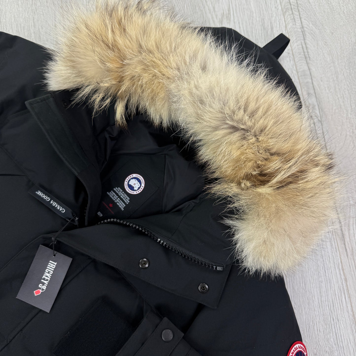 Canada Goose Men’s Black Emory Parker Jacket - XS