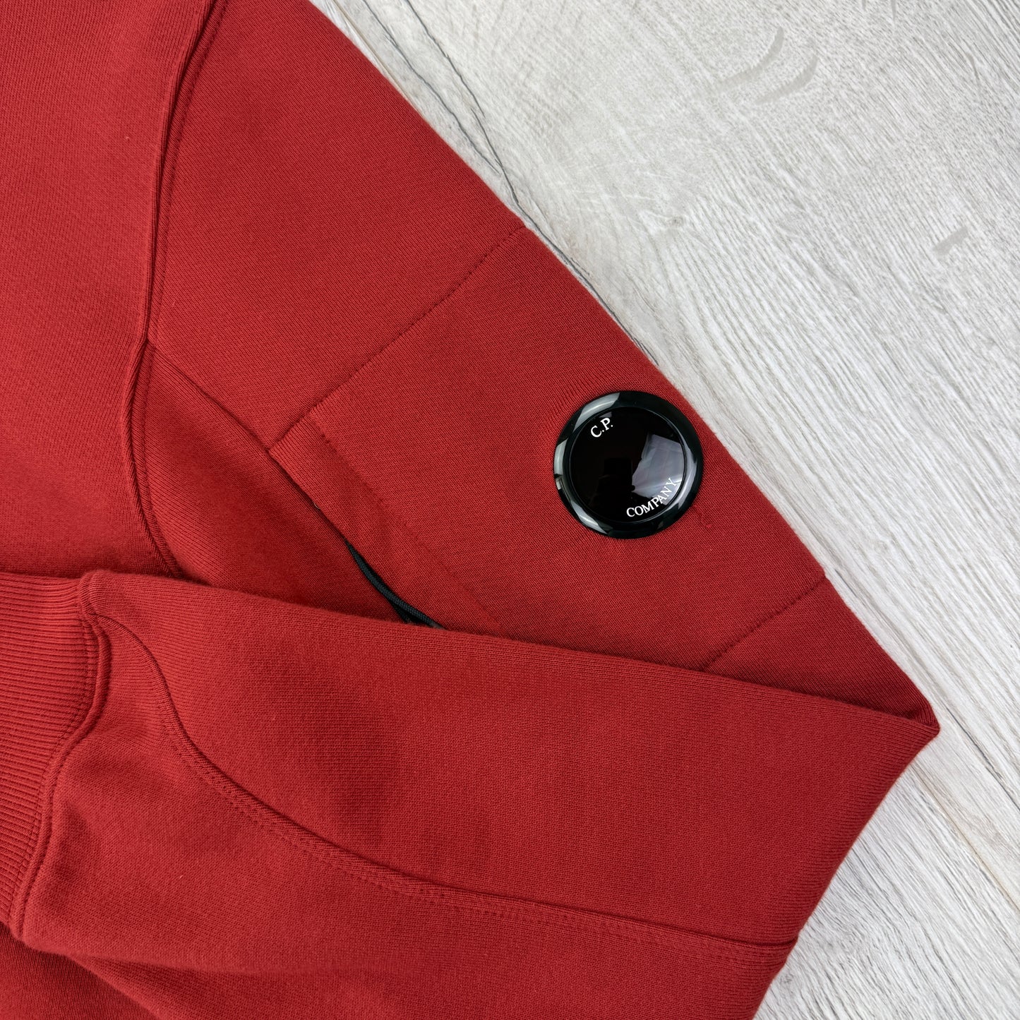 Cp Company Men’s Burgundy Pullover Hoodie - XL