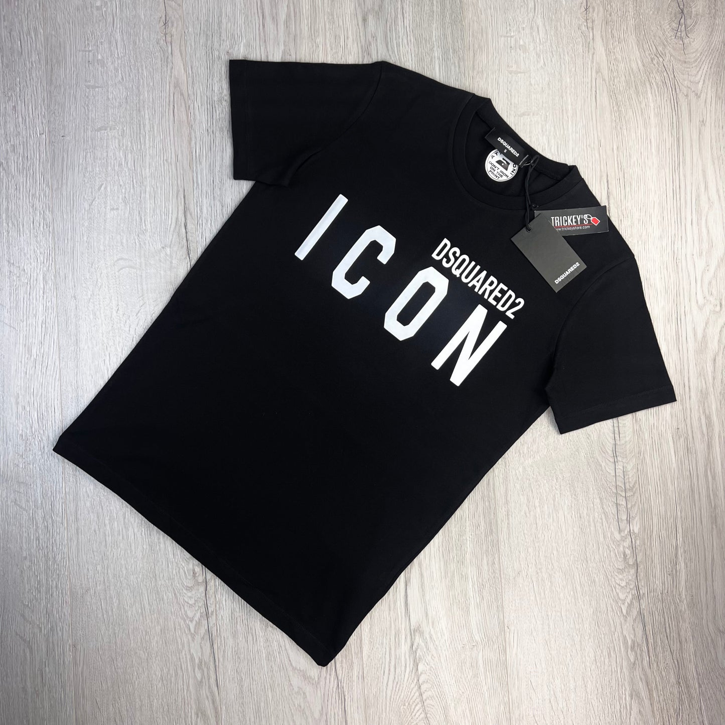 Dsquared2 Men’s ‘ICON’ Black T-shirt