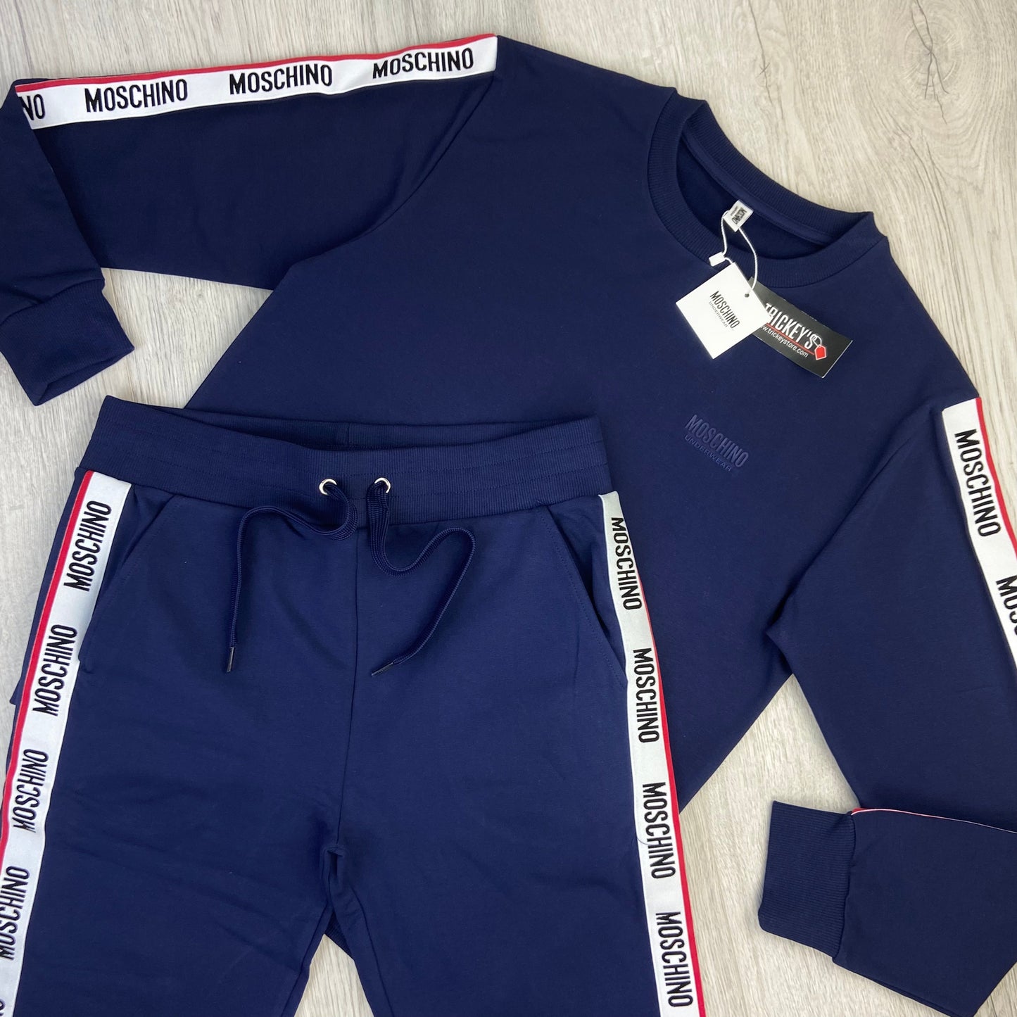 Moschino Men’s Navy Full Tracksuit