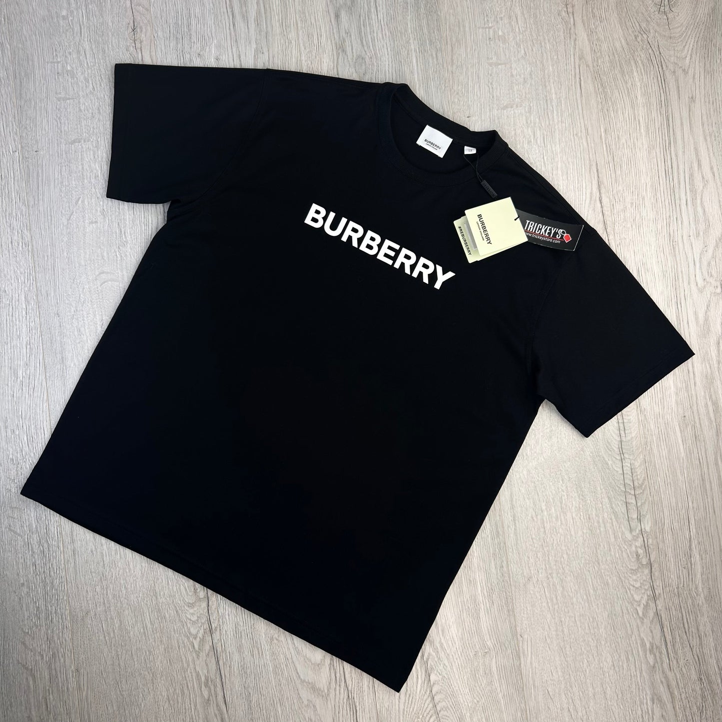 Burberry Men’s Black Oversized T-shirt