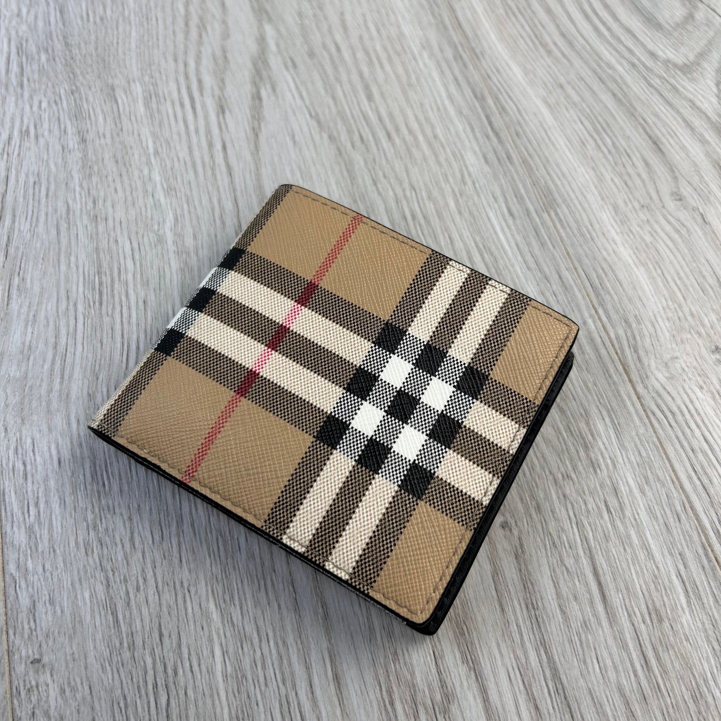 Burberry Men’s Vintage Check Bifold Wallet