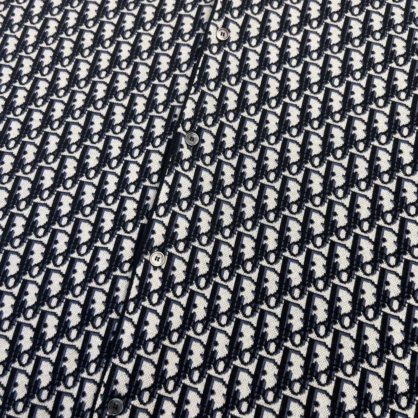 Dior Oblique Men’s Button-up Overshirt - Medium