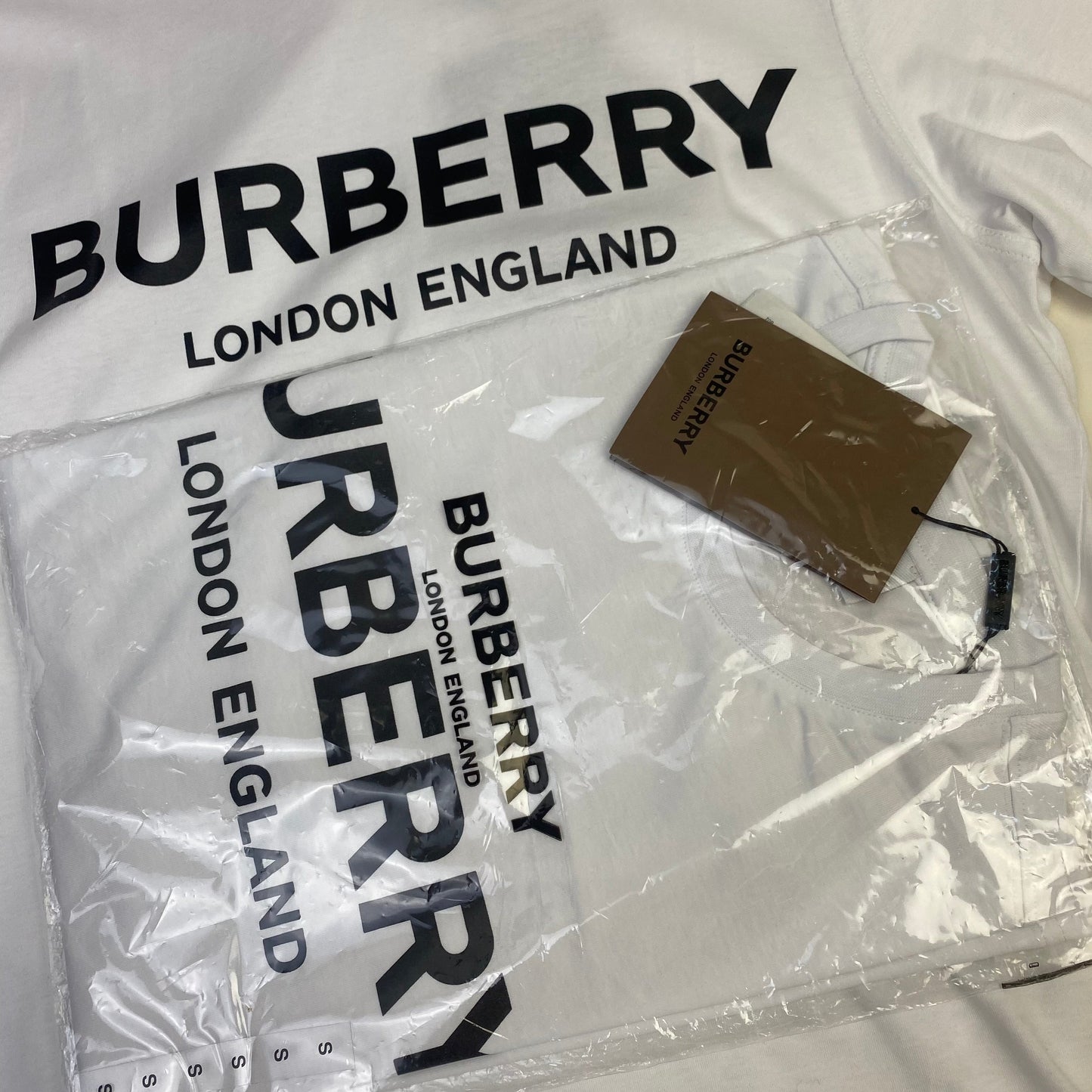 Burberry Men’s White Short-sleeve Oversized T-shirt
