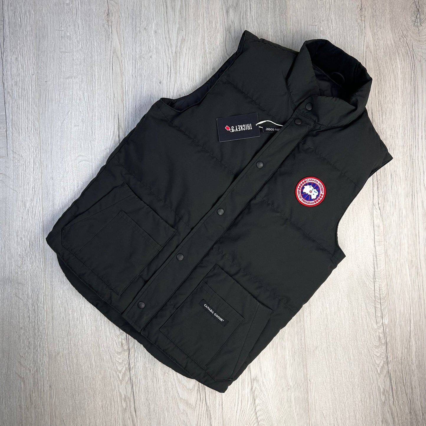 Canada Goose Men’s Black Freestyle Bodywarmer