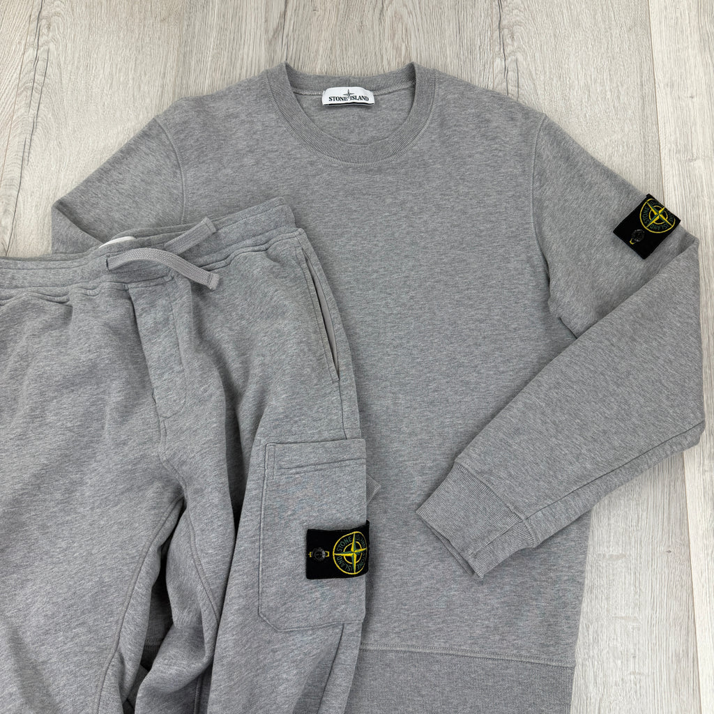 Stone Island Men’s Grey Full Tracksuit - Medium