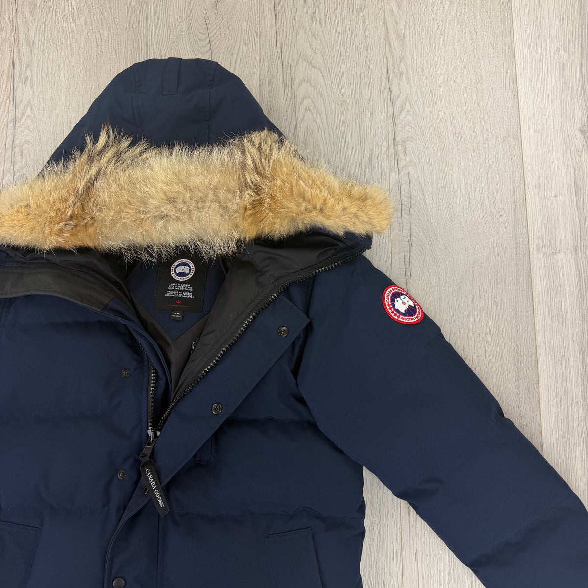 Canada Goose Men’s Navy Carson Parker Jacket - Medium