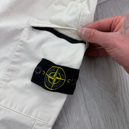 Stone Island Men’s Beige Cargo Trousers - Uk 30