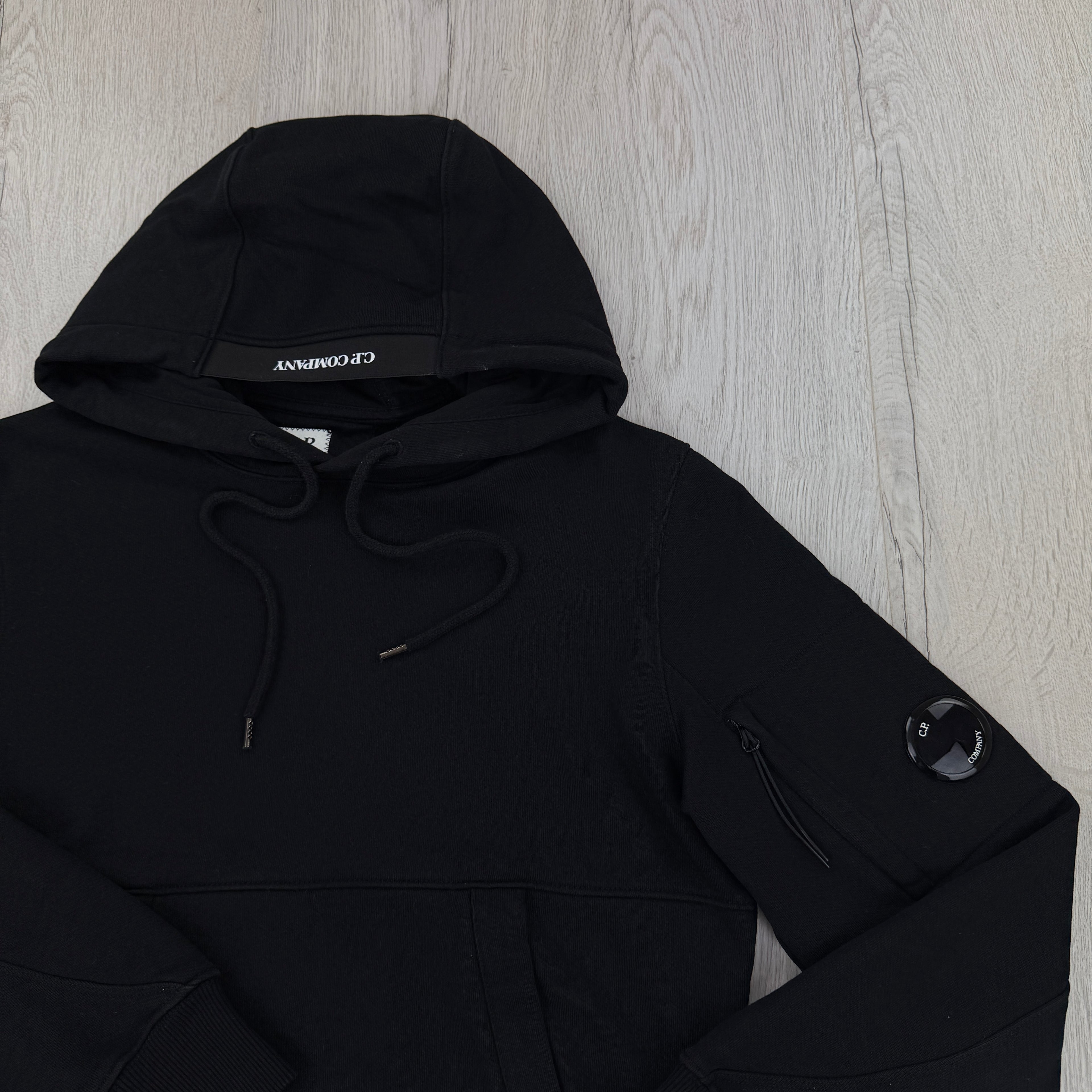 Cp Company Men’s Black Pullover Hoodie - XS