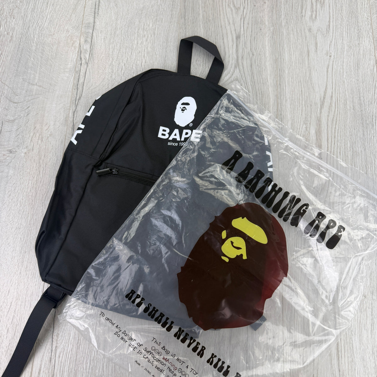 Bape Men’s Black Backpack