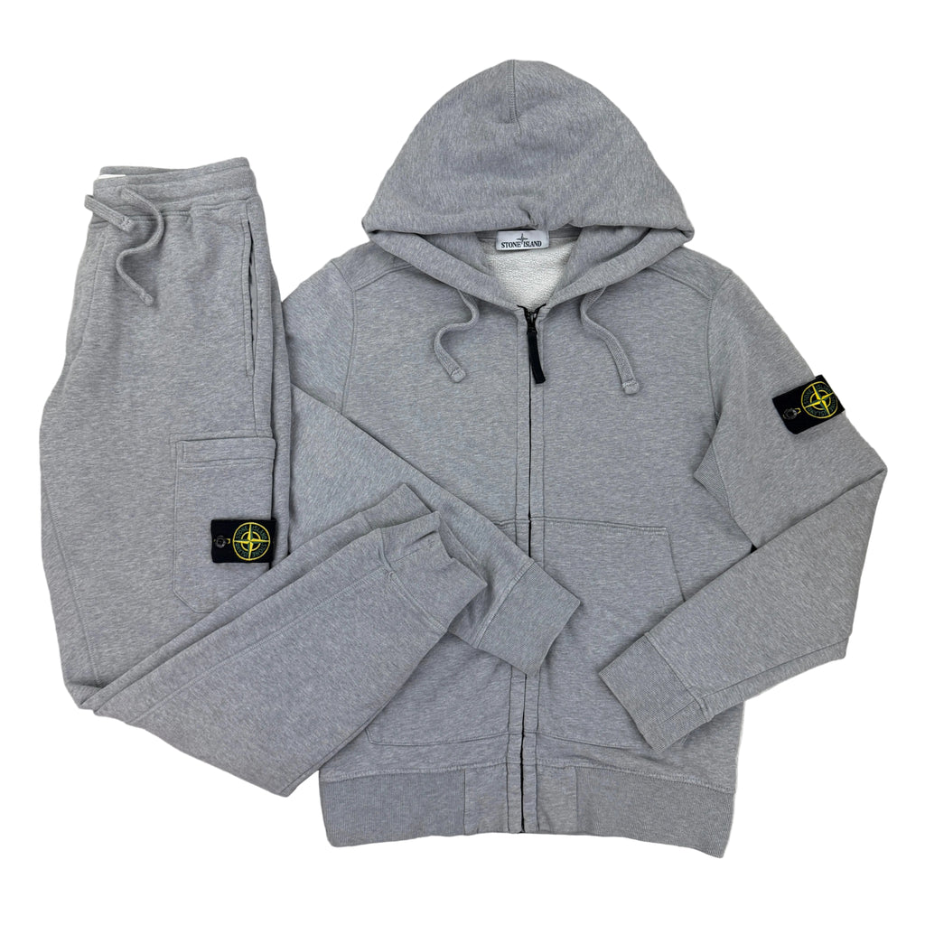 Stone Island Men’s Grey Full Tracksuit - Medium
