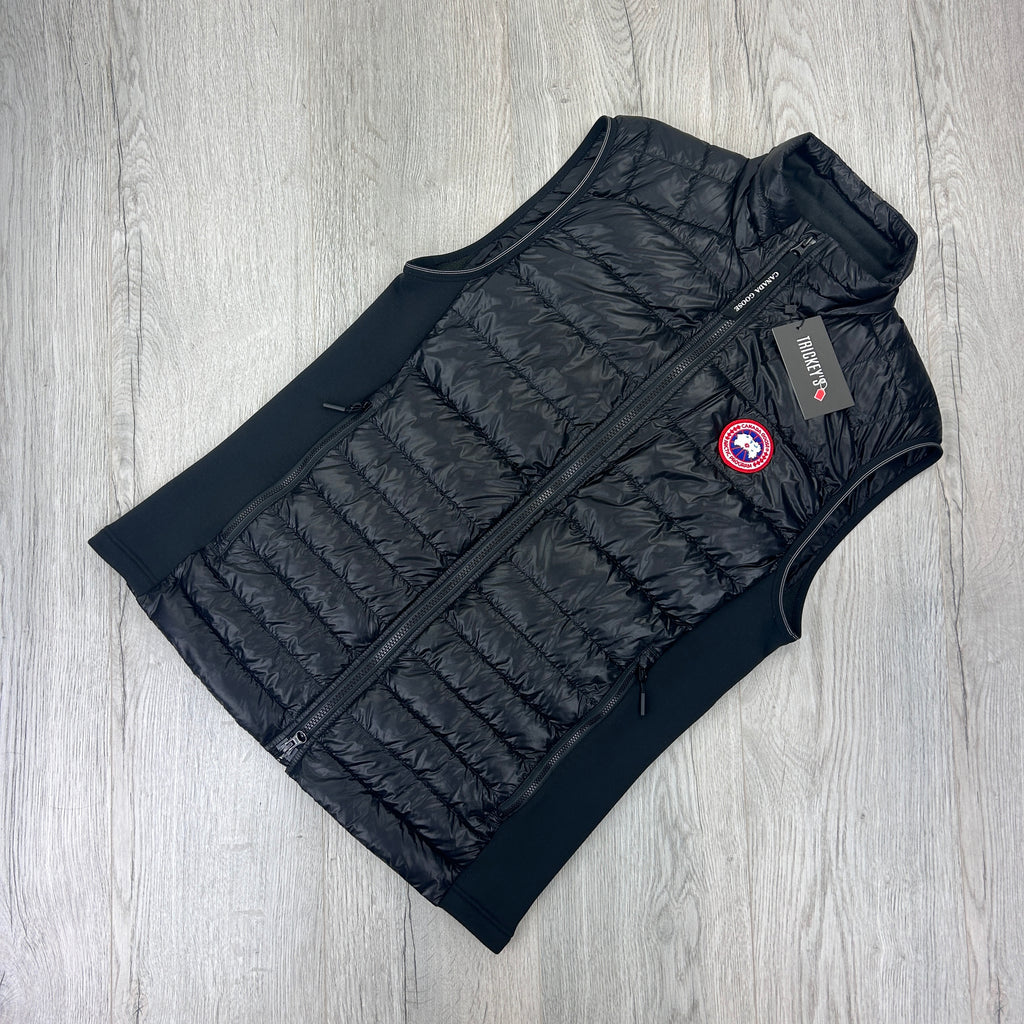 Canada Goose Men’s Black Hybridge Vest Gilet