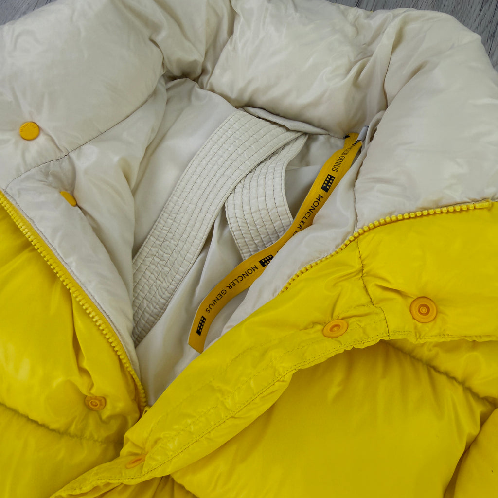 Moncler Men’s Dervox Giubbotto Yellow Puffer Jacket - Size 4