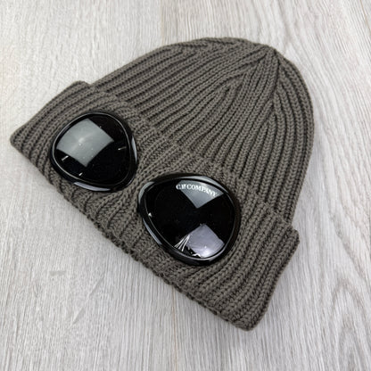 CP Company Men’s Grey Goggle Beanie