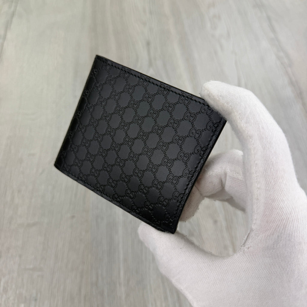 Gucci Men’s GG Leather Monogram Wallet