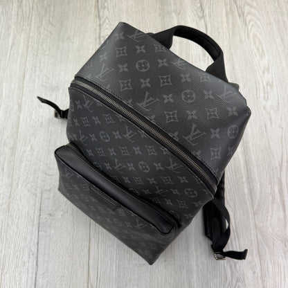 Louis Vuitton Men’s Black Monogram Discovery Backpack
