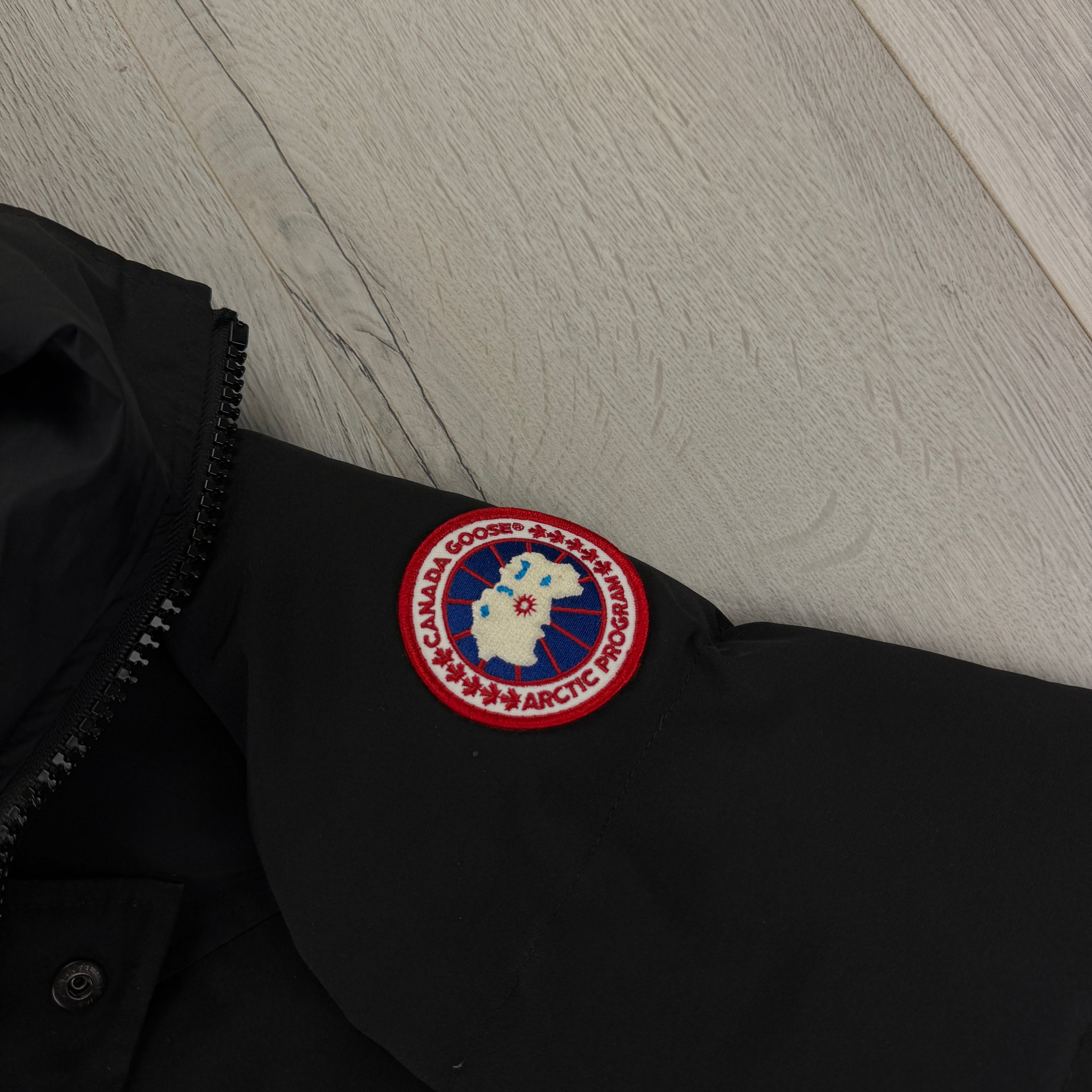 Canada Goose Men’s Black MacMillan Jacket - Medium Fusion