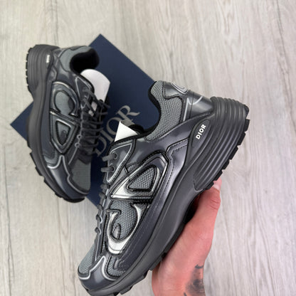 Dior B30 Men’s Grey Countdown Trainers - Uk 7