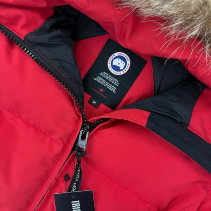 Canada Goose Women’s Red Chelsea Parker Jacket - Small