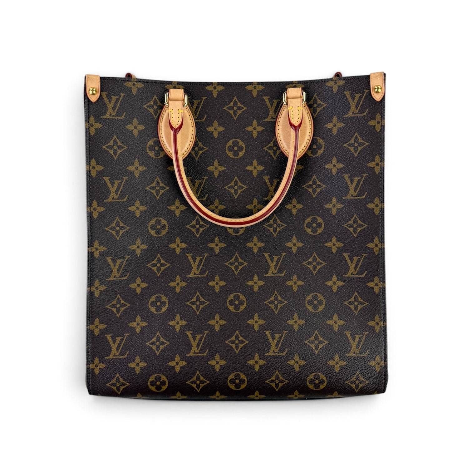 Louis Vuitton Women’s Brown Monogram Cloth Tote Bag