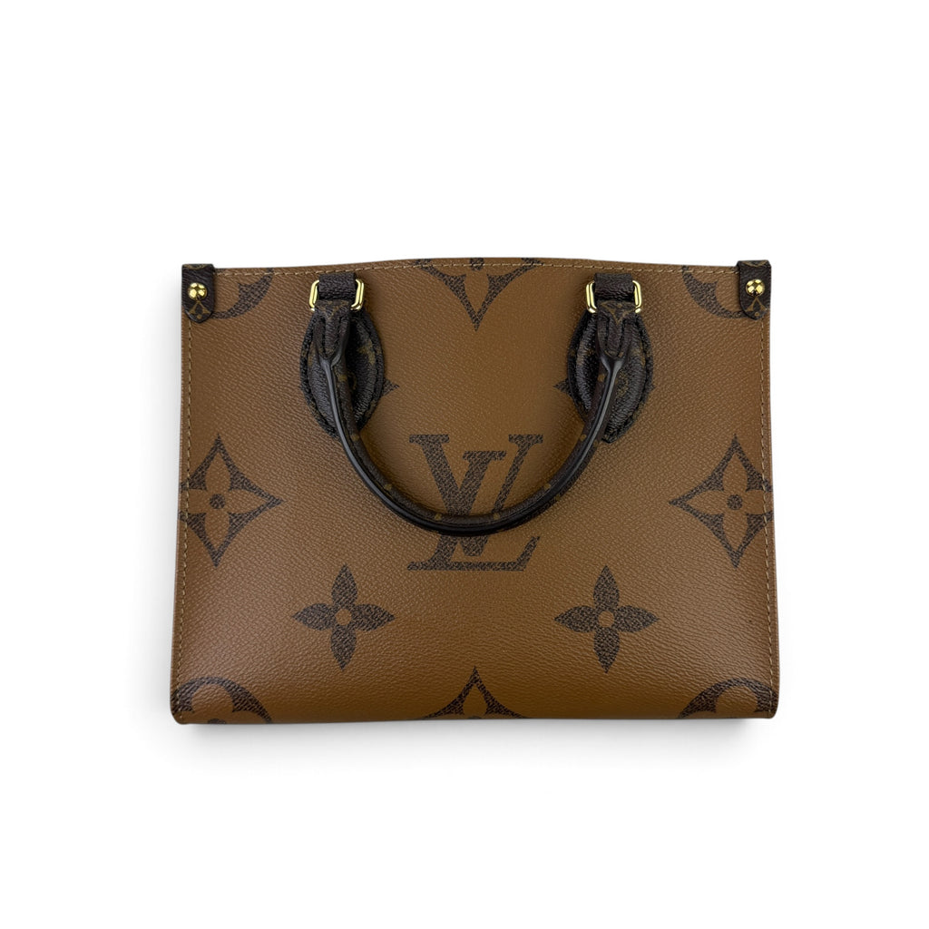 Louis Vuitton Women’s Brown Monogram Reverse OnTheGo PM Bag