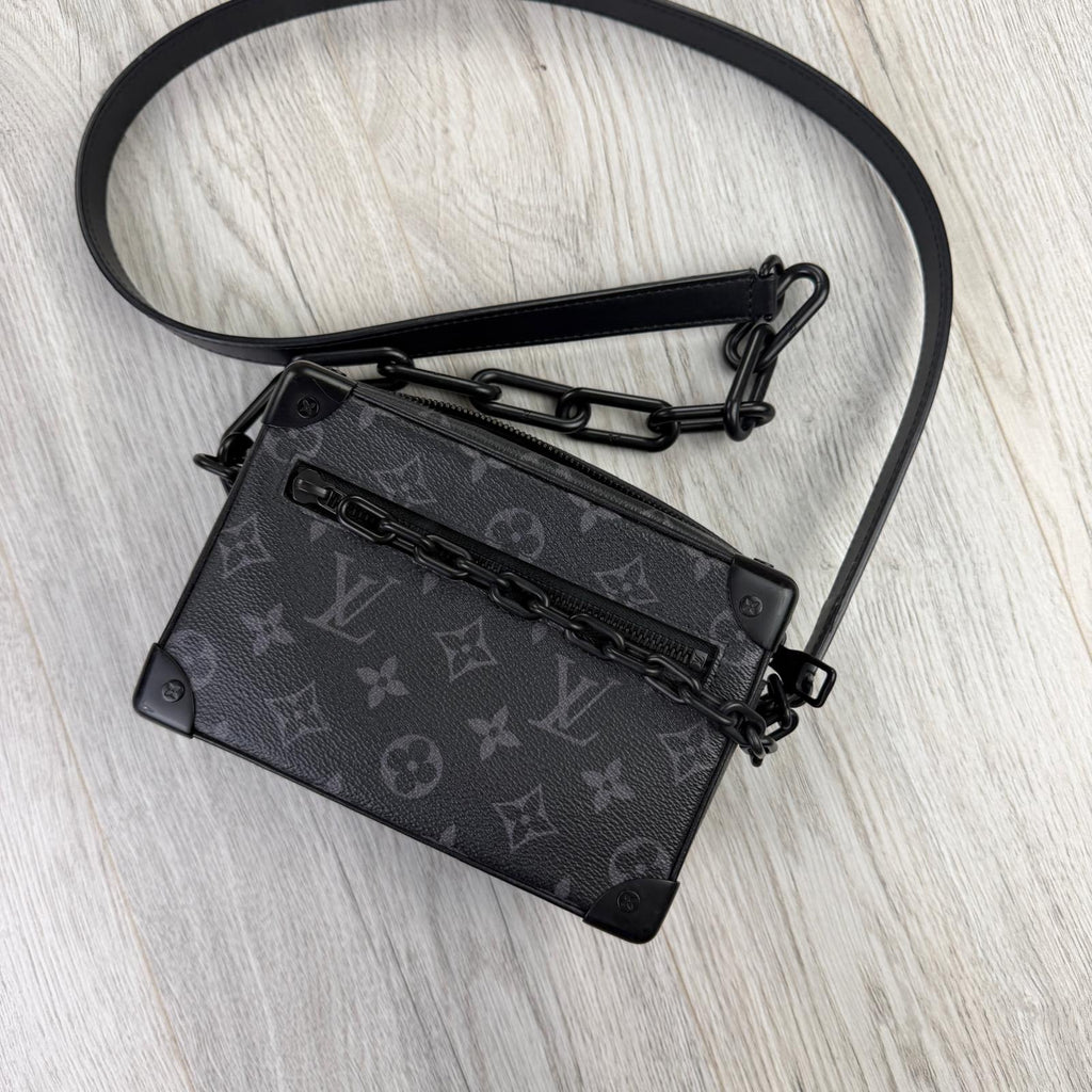 Louis Vuitton Men’s Black Monogram Mini Soft Trunk Bag