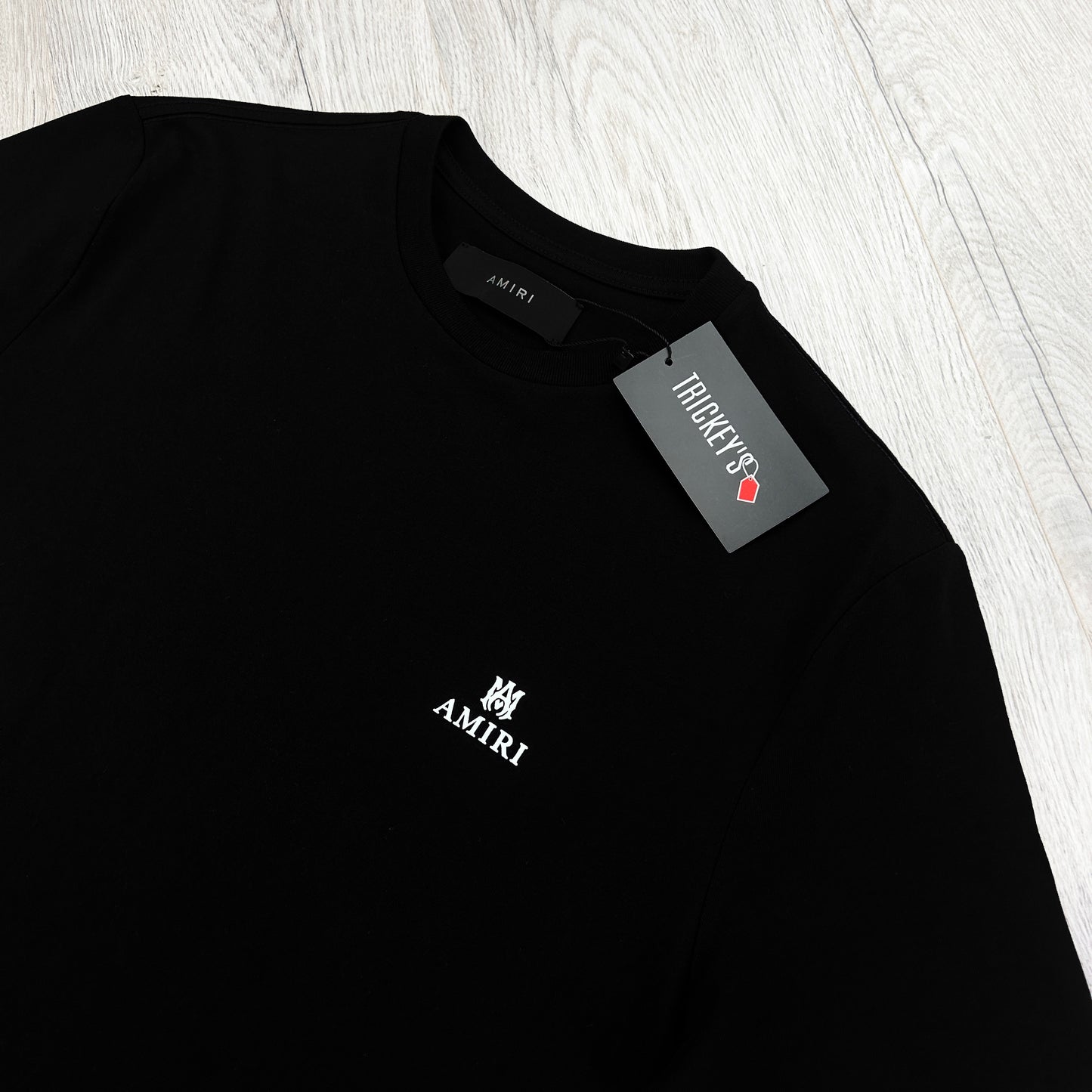 Amiri Men’s Black T-shirt Small Logo