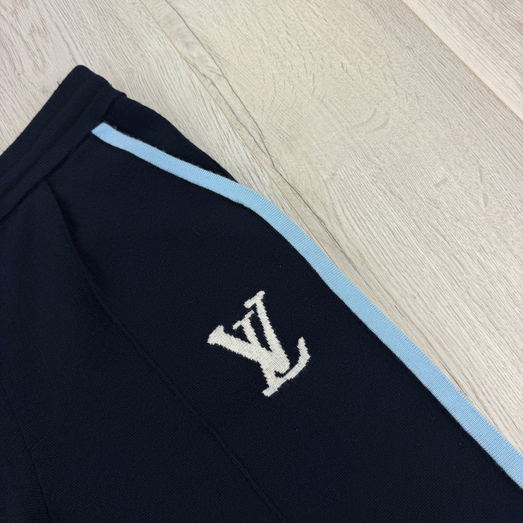 Louis Vuitton Men’s Navy Wool Shorts - Small