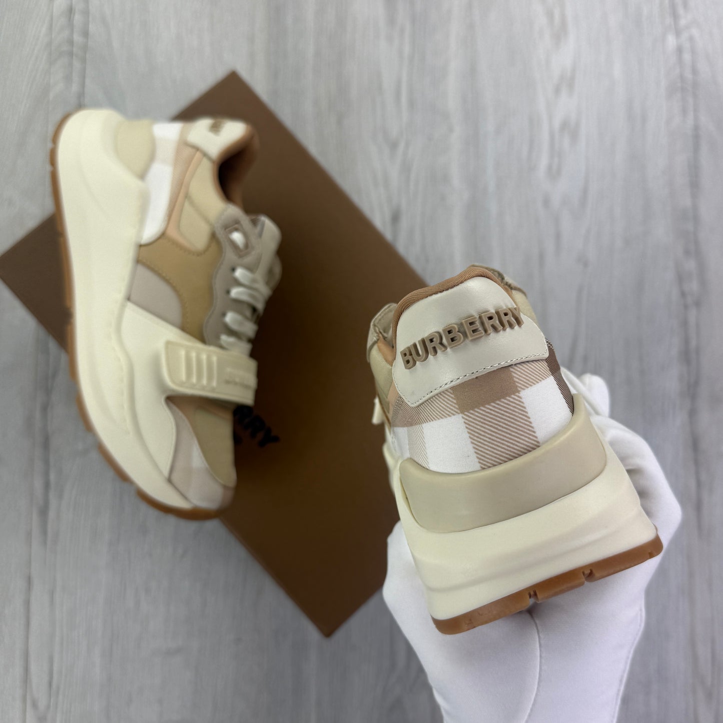 Burberry Women’s Ramsey Check Trainers