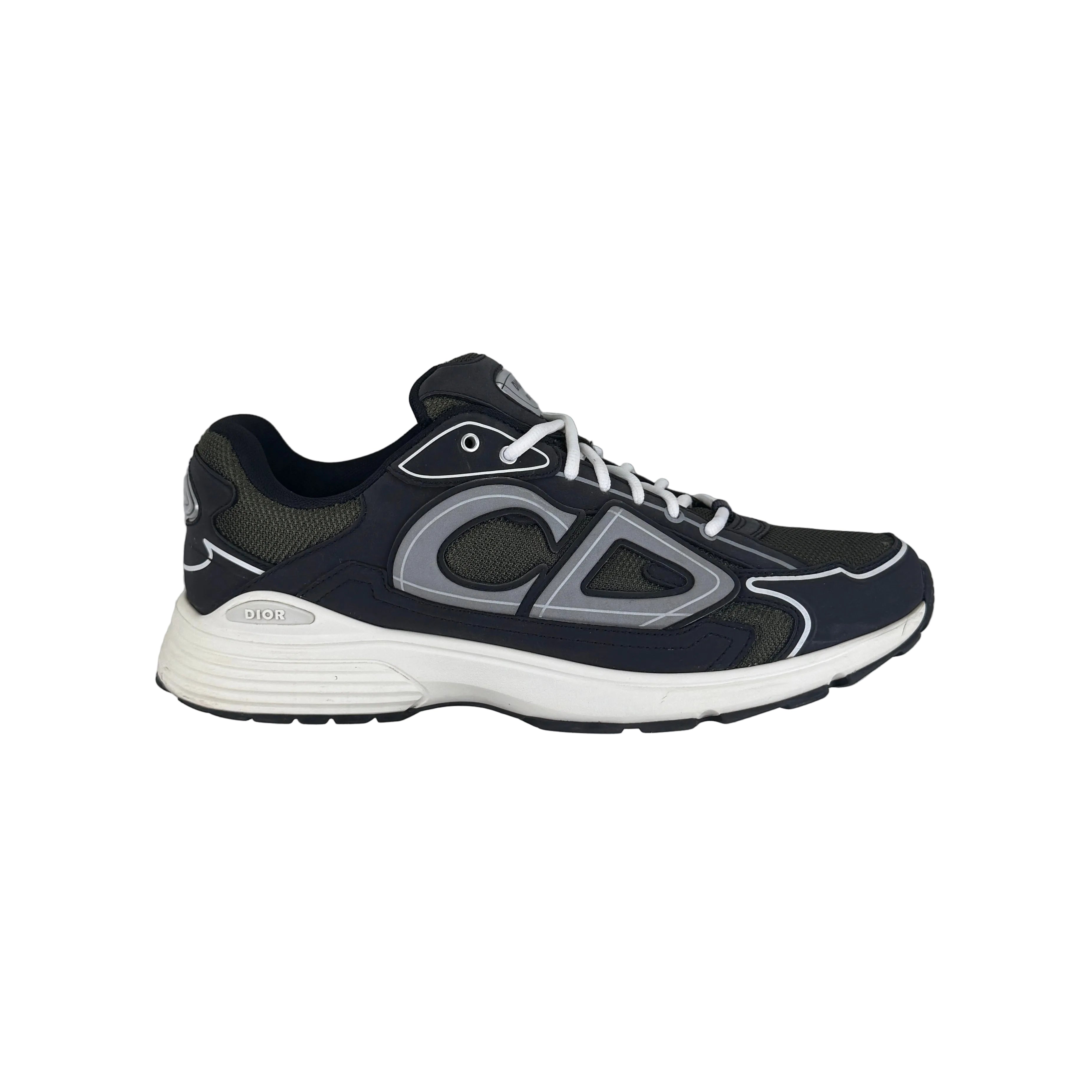 Dior B30 Men’s Khaki CD Mesh Trainers - 45 (Fit Uk 11)