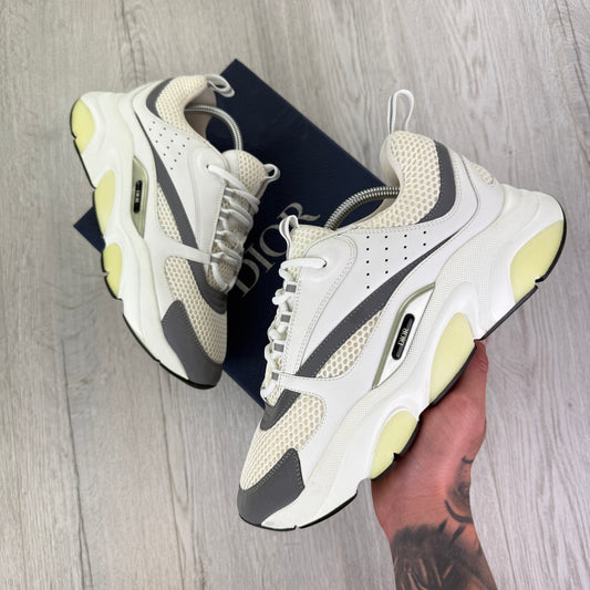 Dior B22 Men’s White Trainers - 44 (Uk 9/9.5)
