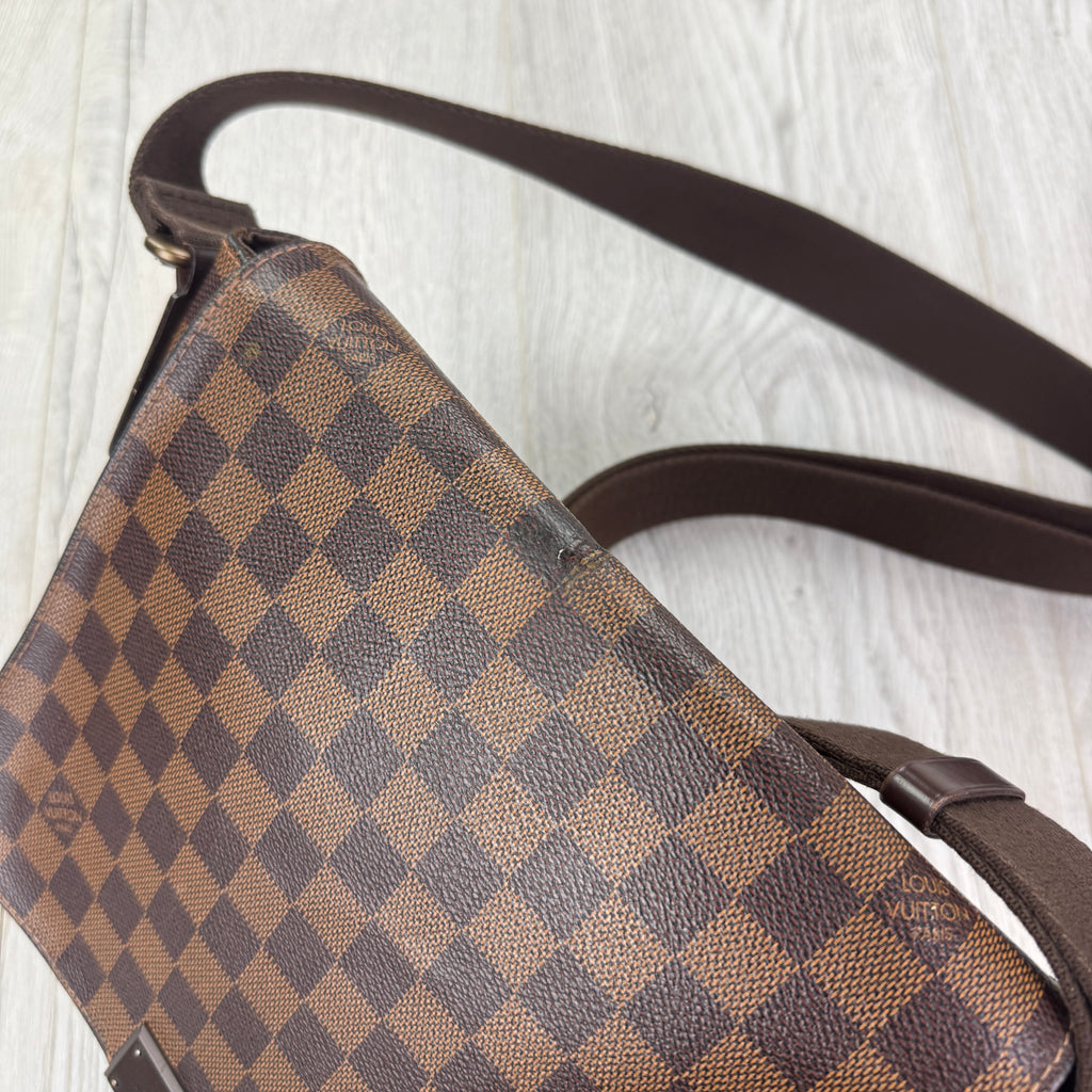 Louis Vuitton Brown Damier Side Bag