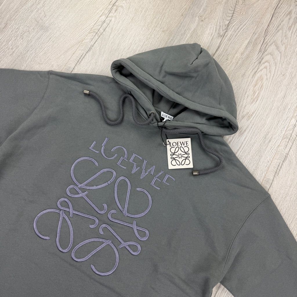 Loewe Men’s Grey Pullover Hoodie