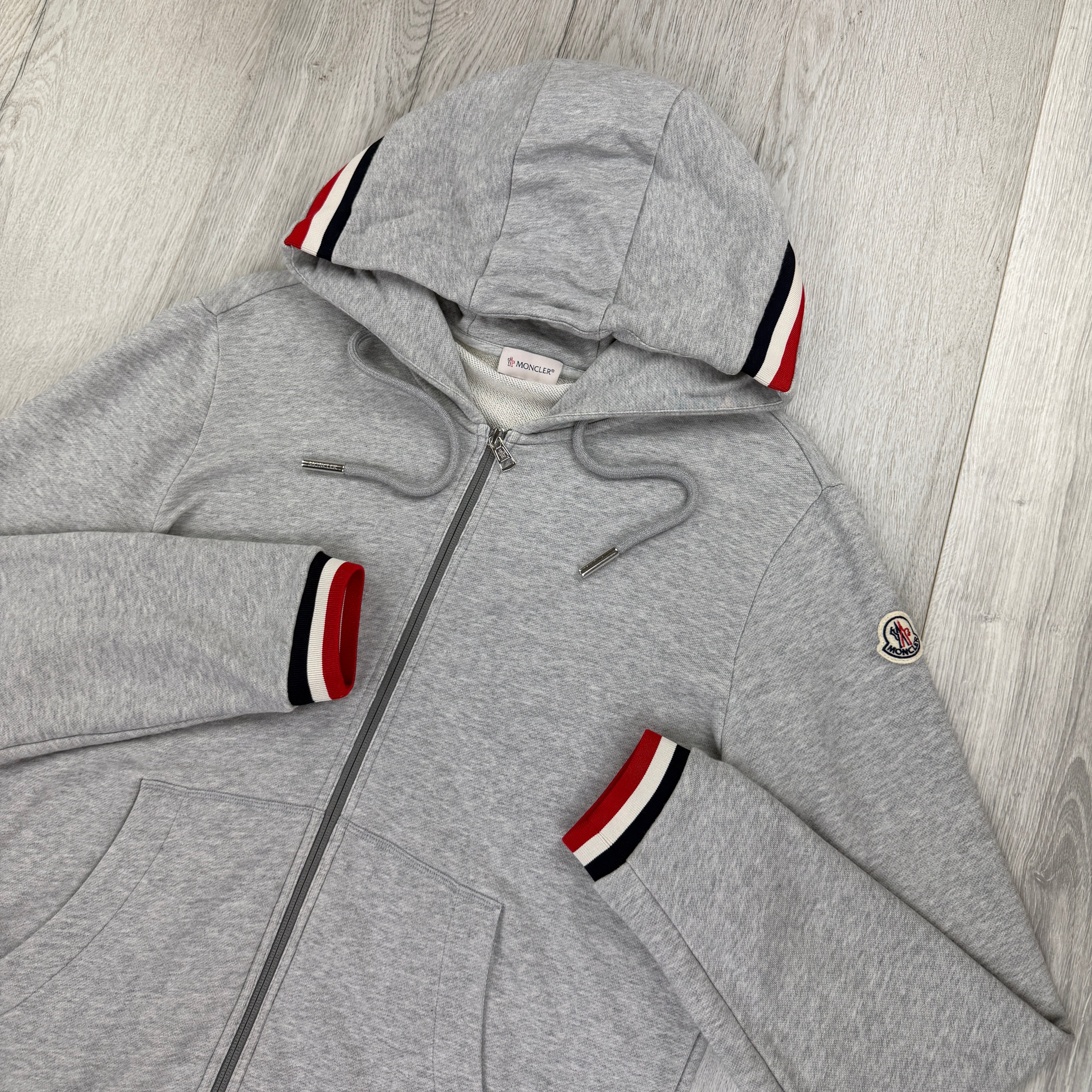 Moncler Men’s Grey Full Tracksuit - Large