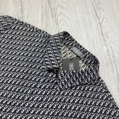 Dior Men’s Oblique Short Sleeve Shirt - 41 (M/L)