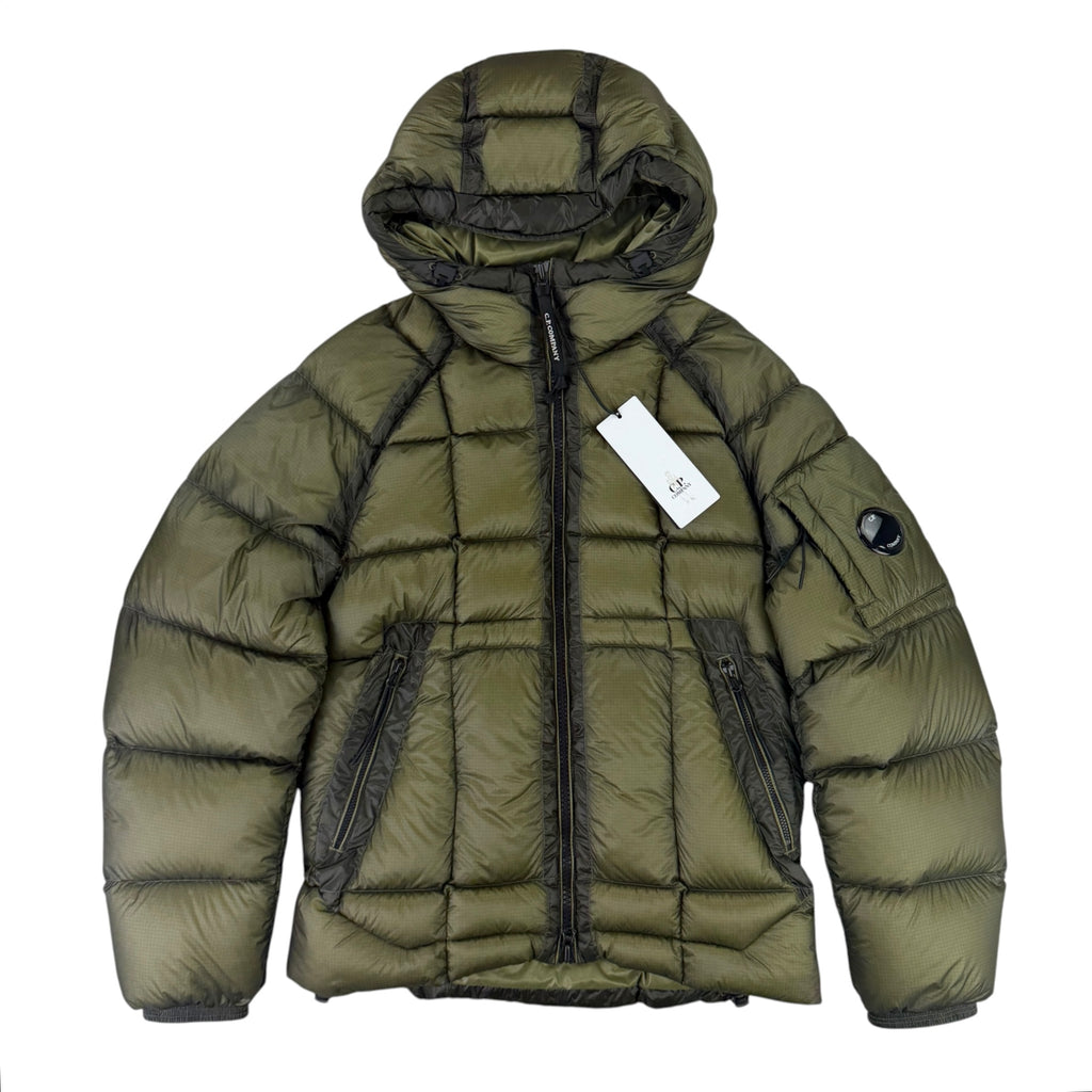 Cp Company Men’s Zip-up D.D Hooded Down Jacket - XS