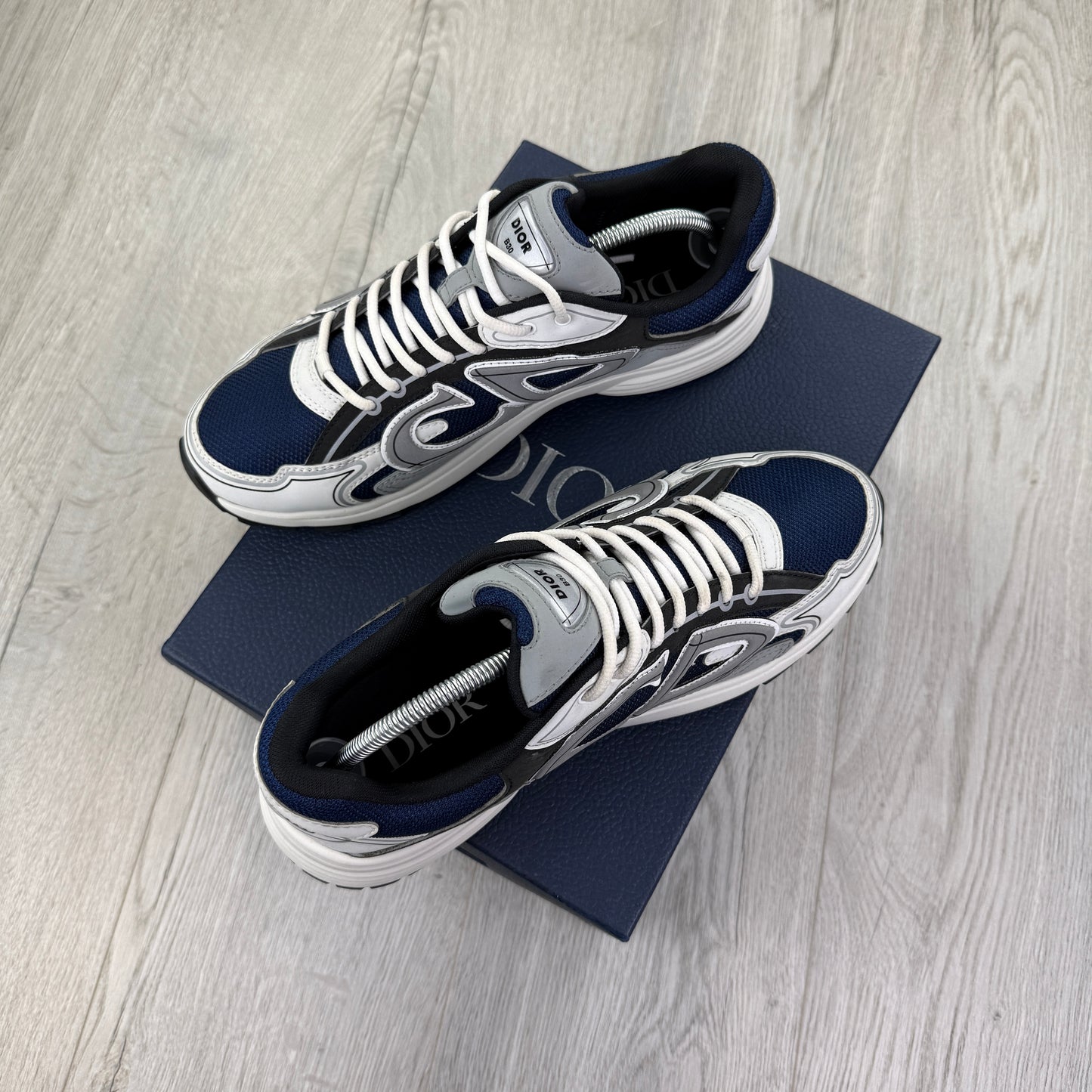 Dior B30 Men’s Blue & White Trainers - 42 (Fit Uk 8)