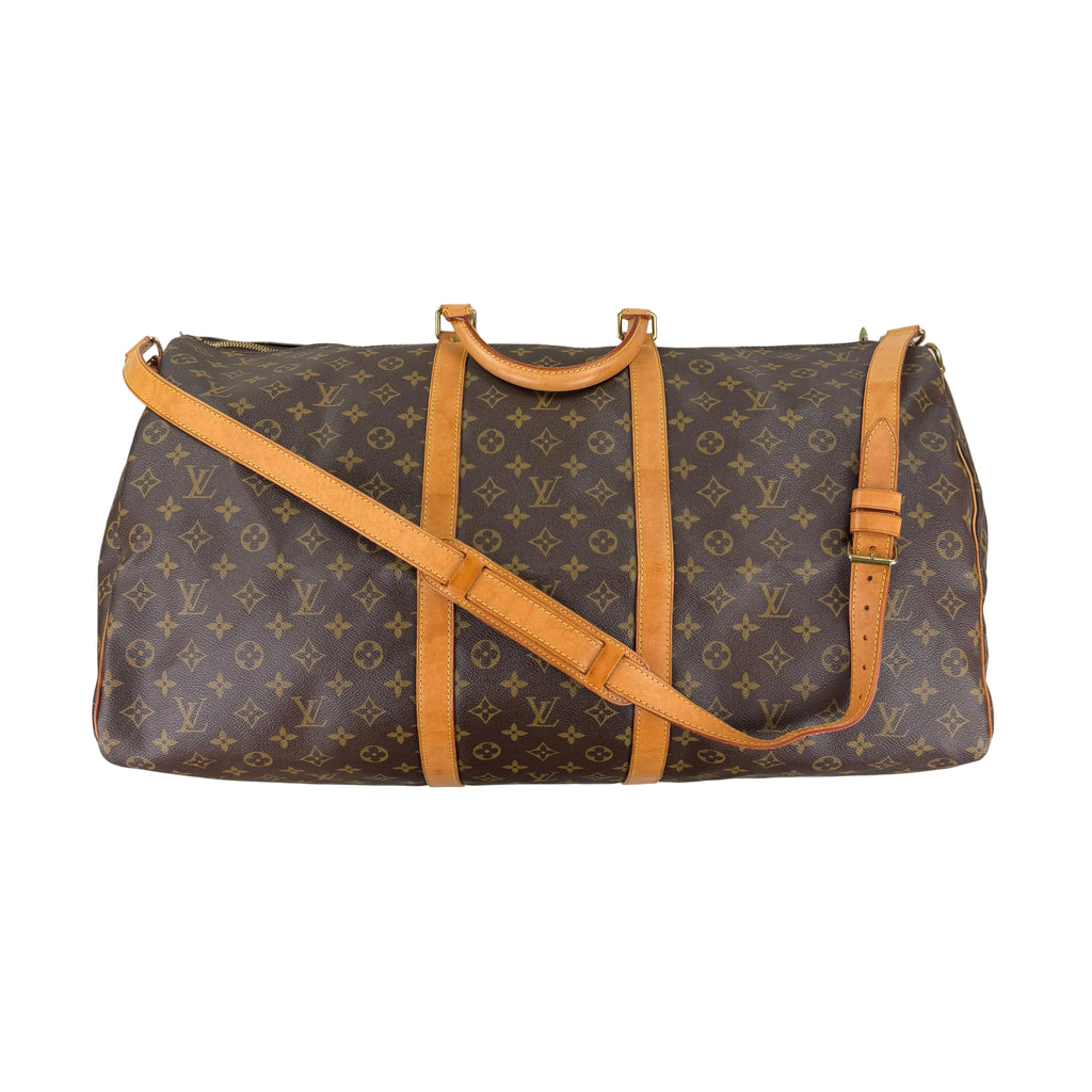Louis Vuitton Men’s Brown Monogram Keepal Bag - 60