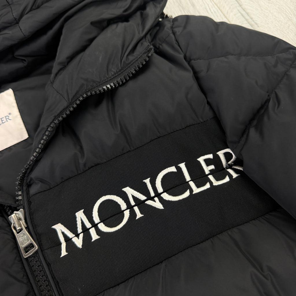 Moncler Men’s Aitton Giubbotto Black Puffer Jacket - Size 3